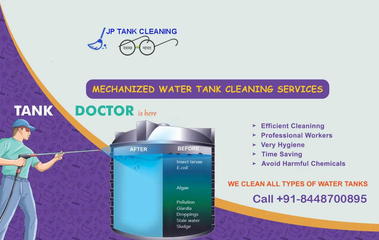 JP Water Tank Cleaning in Delhi, Gurgaon
